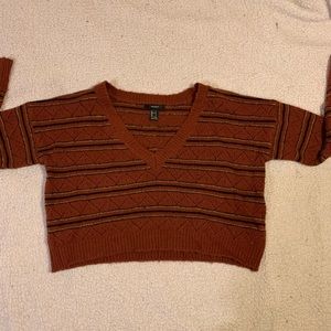 Forever 21 cropped sweater